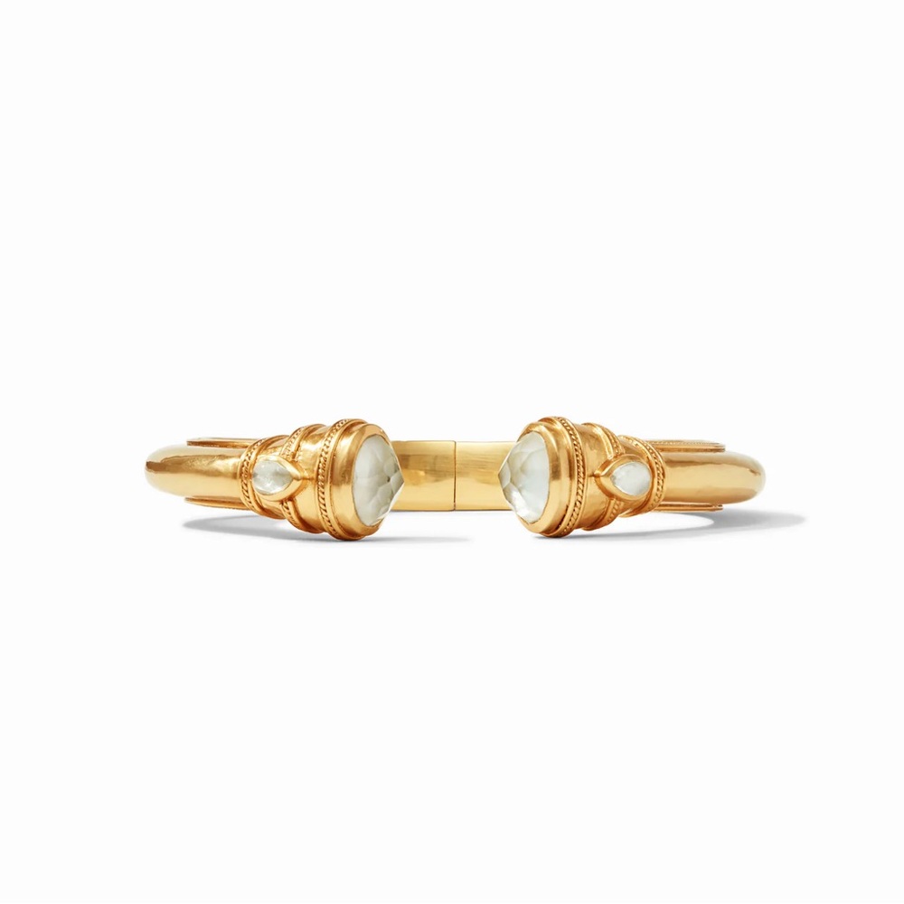 Julie Vos Gold Bracelet with White Accents - Picture 2 of 4